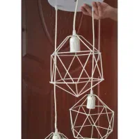 لوستر ۲تا سه شاخه و یک تک شاخه