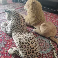 عروسک پلنگ شیر بزرگ
