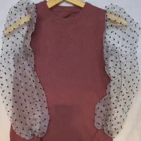 بلوز بافت میکس مرواریدی|عمده‌فروشی|درگهان, |دیوار