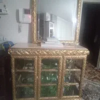 کنسول آب طلا|بوفه، ویترین، کنسول|محمدیه-قزوین, |دیوار