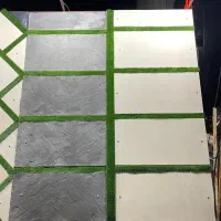 تولید موزاییک پلیمری ابعاد بزرگ ۶۰*۶۰. ۵۰*۱۰۰