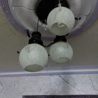 لوستر حبابدار شیشه ای برجسته|لوستر و چراغ آویز|تهران, دکتر هوشیار|دیوار