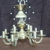 لوستر ۱۲ شعله دو عدد