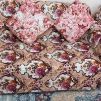 پارچه ی  رومبل کلا با هم 10متره