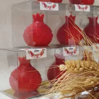 شمع دست ساز تزیینی و یلدایی|صنایع دستی و سایر لوازم تزئینی|قم, پردیسان|دیوار