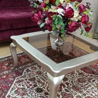 میز جلومبلی بزرگ تمام چوب