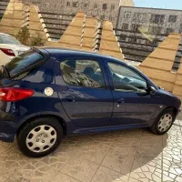 ۲۰۶تیپ۵مدل۹۶بی رنگ شاسی و سینی عقب و جلو سالم