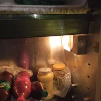 یخچال قدیمی پیلکو|یخچال و فریزر|صحنه, |دیوار