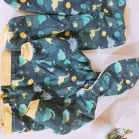 کاپشن شلوار سا تو پشمی و دورس ۳ تا ۴ سال