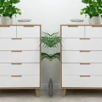 دراور روکش چوب نظم دهنده ی لباس و وسایل شخصی