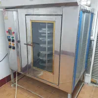 فر قنادی ۸ سینی صنعتی و خمیر گیر ۷ کیلویی