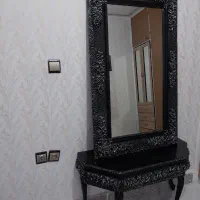 آینه شمعدان چوبی