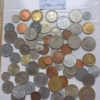 هزاران سکه خارجی از ۱۰۰ ها کشور جهان|کلکسیون سکه، تمبر، اسکناس|تهران, امام حسین|دیوار