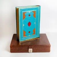 قرآن نفیس  چرم نستعلیق  (کد۷۶)رحلی.      فخررازی|کتاب و مجله مذهبی|تهران, بهارستان|دیوار