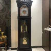 ساعت ایستاده چوبی زنگ خور سالم