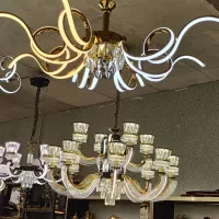 لوستر|لوستر و چراغ آویز|ری, دولت‌آباد|دیوار