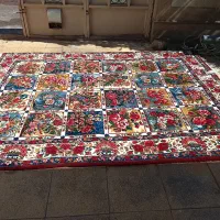 قالی دست با فت|فرش|شهرکرد, |دیوار