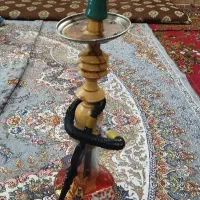 قلیون چوبی درحد نو