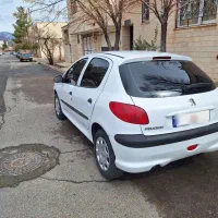 206تیپ دو مدل 96 بی رنگ|خودرو سواری و وانت|محلات, |دیوار