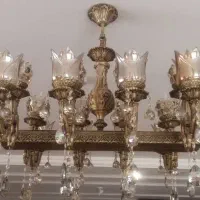 لوستر ملکه|لوستر و چراغ آویز|اراک, |دیوار