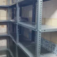 قفسه انباری پیچ و مهره ای طوسی فلزی|فروشگاه و مغازه|آمل, |دیوار