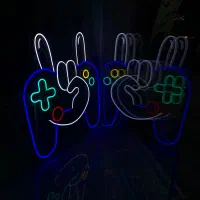 تابلو نئونی پی اس و دسته پی اس