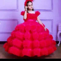 کرایه لباس مجلسی دخترانه لباس پرنسسی لباس عروسکی|کفش و لباس بچه|شیراز, لب آب|دیوار