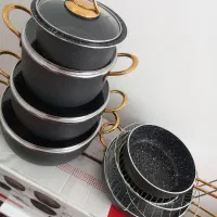 قابلمه گرانیتی|ظروف پخت‌وپز|گلبهار, شهر جدید گلبهار|دیوار