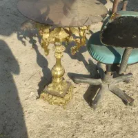 میز برنجی برنز سنگین ۲۰ کیلویی