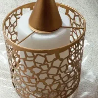 لوستر طلایی دونه ای 500|لوستر و چراغ آویز|همدان, |دیوار