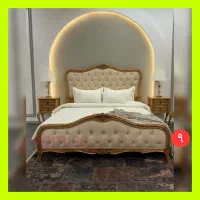 سرویس تخت خواب دونفره مدل پارسه(چوب) (تولید کننده)