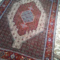 فرش پرده ای دستافت نقشه کلاه فرنگ|فرش|سنندج, |دیوار