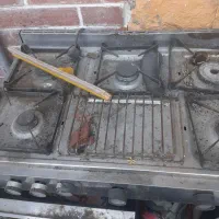 گاز تمام استیل ضد زنگ اصل|اجاق گاز و لوازم برقی پخت‌وپز|سلمان‌شهر, |دیوار