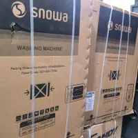 لباسشویی 8کیلویی اسنوا نقره ای اتوپرس ژانومه نقره