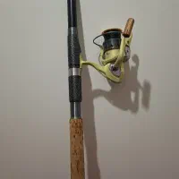 لنسر چوب و چرخ ماهیگیری