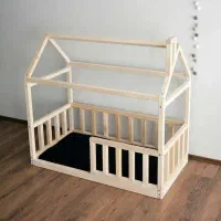 تخت چوبی کودک (پینترستی)|تخت و صندلی بچه|بیرجند, |دیوار