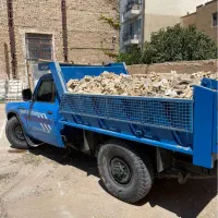 نیسان کمپرسی نخاله‌ ماسه گراویه سیمان خاک آجر|خدمات حمل و نقل|بجنورد, |دیوار