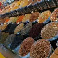 استند زغال سوپر بشکه جا حبوبات حبوباتی عطاری قفسه|فروشگاه و مغازه|شیراز, حافظیه|دیوار