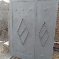 درب آهنی بزرگ|مصالح و تجهیزات ساختمان|خرمدشت, |دیوار