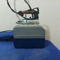 چرخ خیاطی و اتو