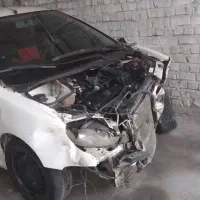 ۲۰۶ مدل ۸۹ تصادفی|خودرو سواری و وانت|قم, نیروگاه|دیوار