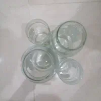ظروف شیشه ای بزرگ و کوچک|ظروف نگهدارنده، پلاستیکی، یک‌بارمصرف|بندرعباس, |دیوار