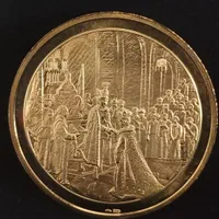 سکه ضرب اول تاج گذاری فرح|کلکسیون سکه، تمبر، اسکناس|تبریز, |دیوار