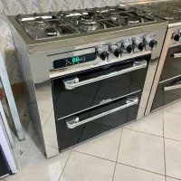 گاز طرح فر دو کشو تمام استیل سهند