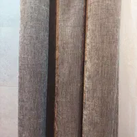 پرده پانچ شده حریر ابریشم و کتیبه های مخمل