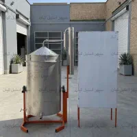 دستگاه عرق گیر و گلاب گیر ۲۰۰ لیتری صنعتی