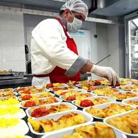فروش اشپزخانه صنعتی بیرون بر با آمار غذا