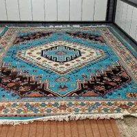 دو عدد گلیم فرش فیروزای