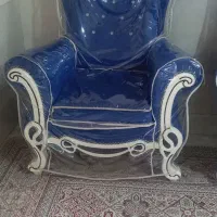 مبل نیمه سلطنتی همراه با کاور شیک و تمیز|مبلمان خانگی و میز عسلی|اصفهان, منتظرالمهدی|دیوار