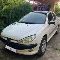 پژو 206 مدل 89 سفید ( تیپ 2 )